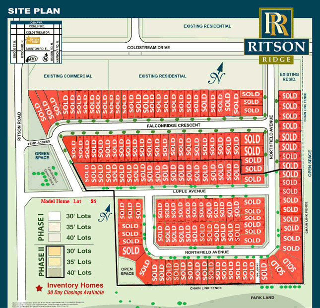 Ritson Ridge Siteplan
